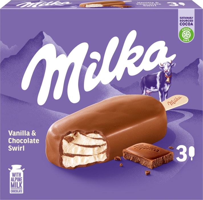Milka, Toblerone, Daim, Oreo oder Nuii Eis