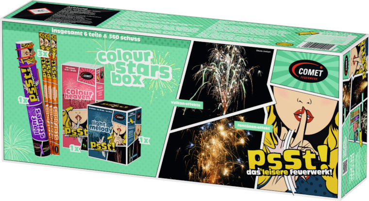 Comet Mega-Box "Colour Stars"