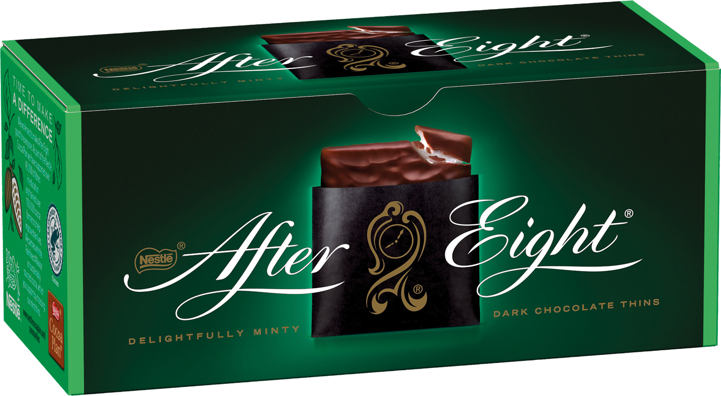 Nestlé Choclait Chips, Choco Crossies oder After Eight
