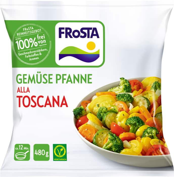 Frosta Fertiggericht je 375g Beutel oder Gemüse-Pfanne