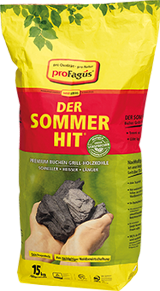 Sommer-Hit Premium-Buchen-Grillholzkohle