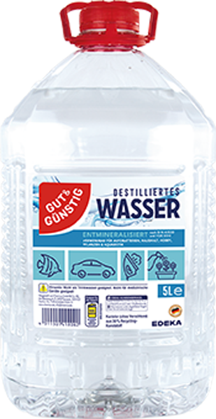 GUT&GÜNSTIG Destilliertes Wasser