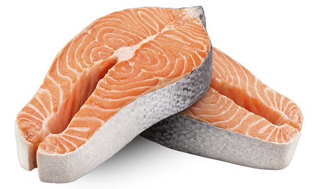 Am Freitag erhältlich: Lachssteaks 