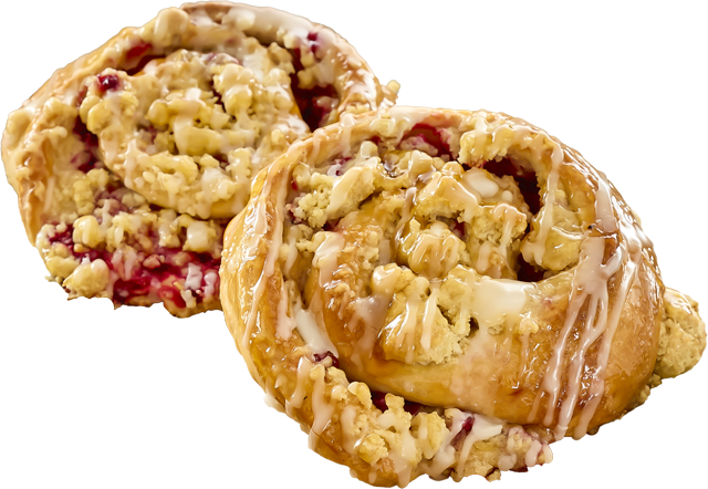 ¹Johannisbeer-Streuselschnecken