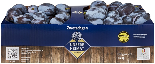 Unsere Heimat – echt & gut Zwetschgen 