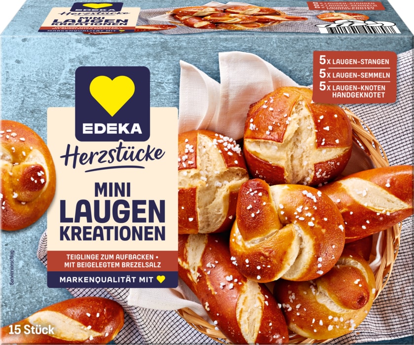 EDEKA Herzstücke Mini-Laugen-Kreationen