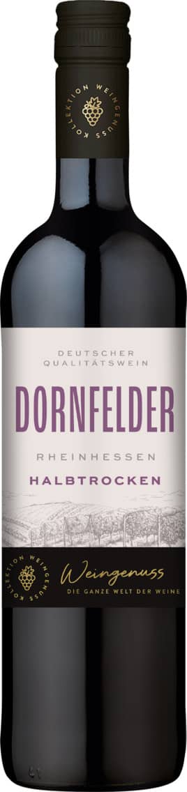 Weingenuss Dornfelder Rotwein