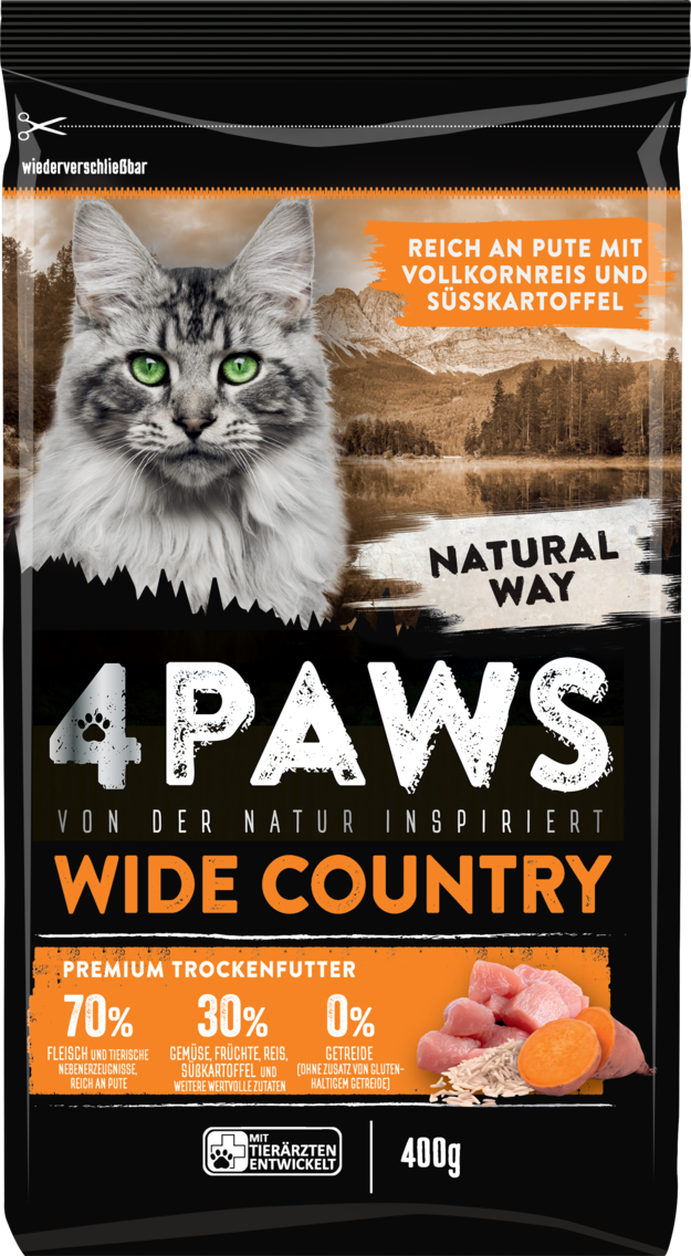 4Paws Katzen-Trockenfutter