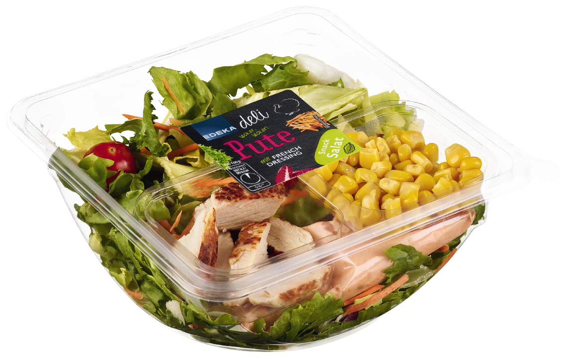 EDEKA Herzstücke Salatschale Pute