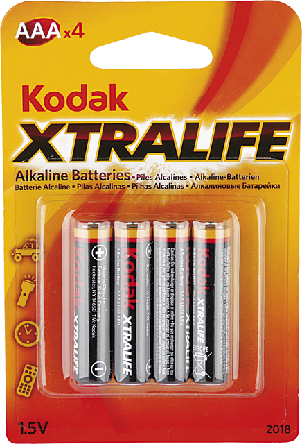 Kodak Batterien Xtralife AAA oder AA
