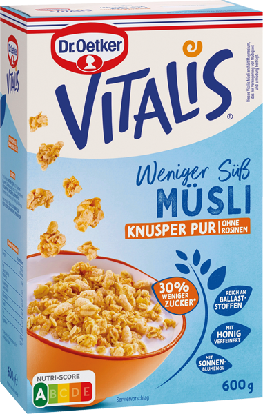 Dr. Oetker Vitalis oder Paula