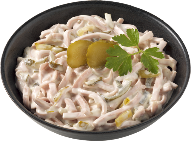 Würziger Fleischsalat 