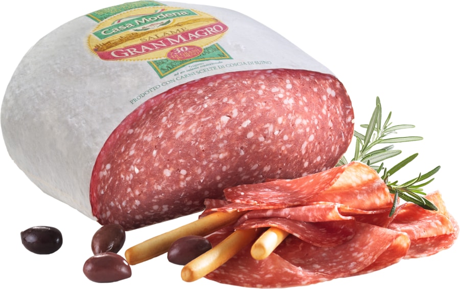 Casa Modena Salame Gran Magro* mit Edelschimmel, ca. 2 Monate luftgetrocknet oder Original Italienische Salami*