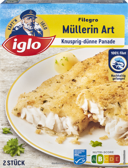 Iglo Schlemmer-Filet, Filegro