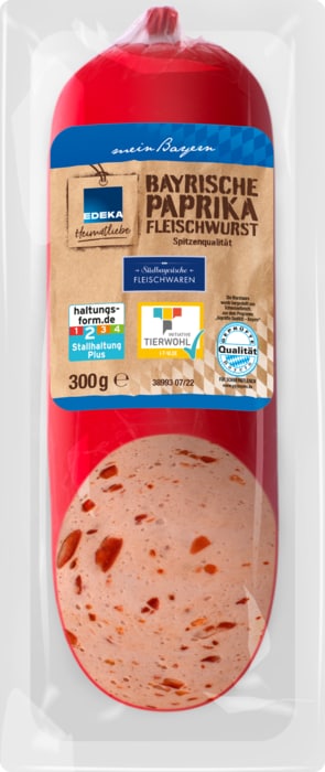 EDEKA Heimatliebe Bayrische Paprika-Fleischwurst*