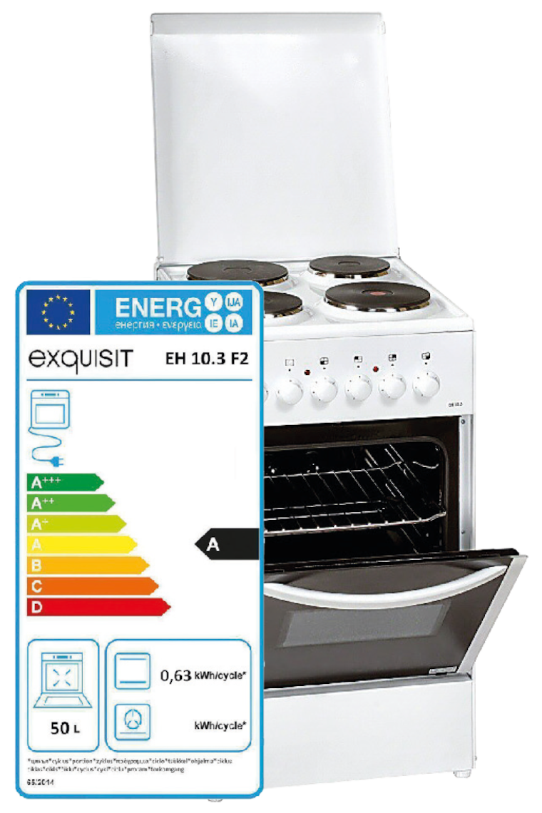 exquisit Standherd „EH 10.3 F2“