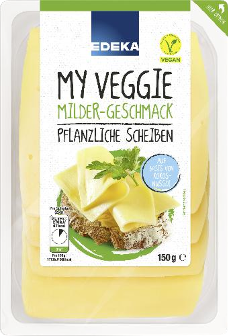 EDEKA My Veggie pflanzliche Scheiben
