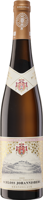 Rheingau Schloss Johannisberg Riesling Bronzelack trocken 
