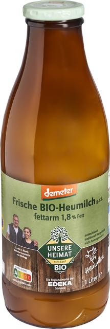 Demeter Unsere Heimat – echt & gut Frische Bio-Heumilch