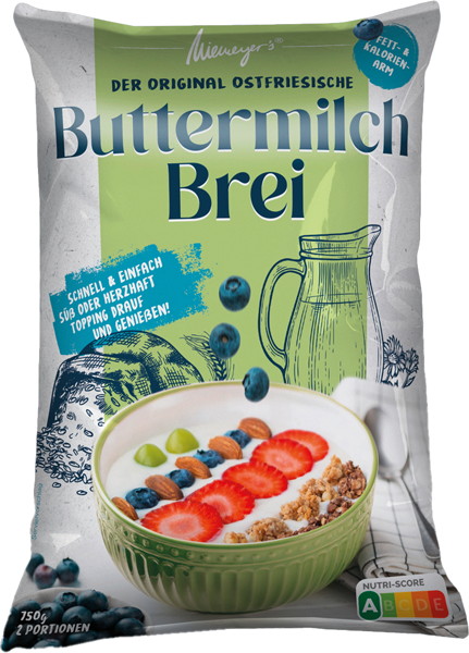Friesenmilch Buttermilchbrei
