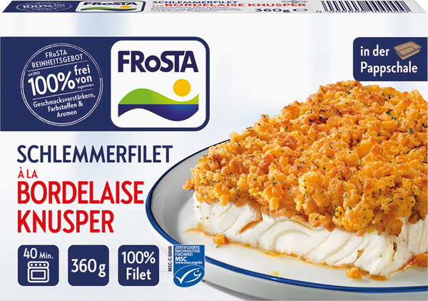 Frosta Fischgerichte, Pfannen-, Backofenfisch oder Vegane Fisch-Alternativen