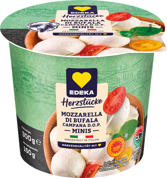 EDEKA Herzstücke Mozzarella di Bufala Campana Minis