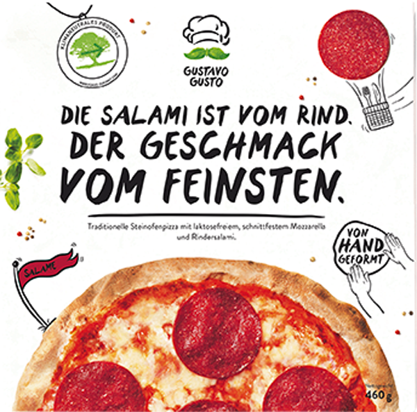 Gustavo Gusto Traditionelle Steinofenpizza