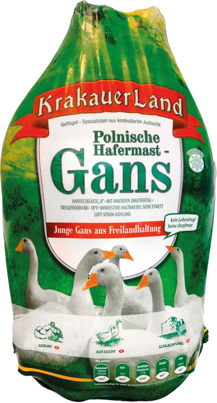 Goldenfood/Krakauerland** Ungarische/Polnische Hafermastgans