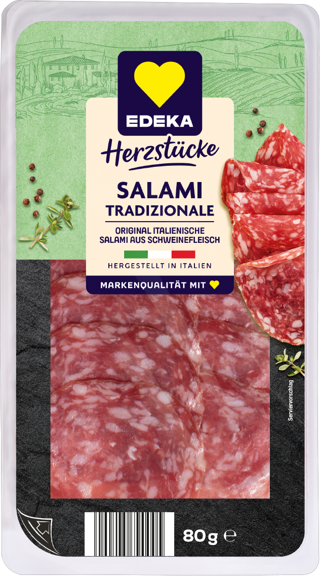 EDEKA Herzstücke Salami Tradizionale