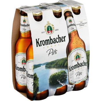Krombacher Pils oder Radler