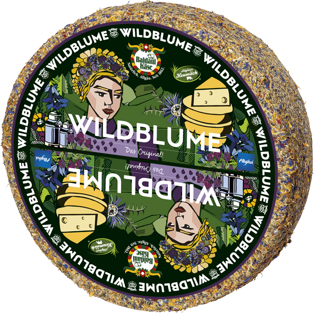 Mittwoch bis Samstag: Baldauf Allgäuer Wildblumenkäse 