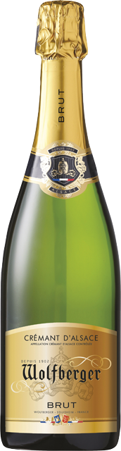 Wolfberger Crémant d’Alsace brut oder Rosé 