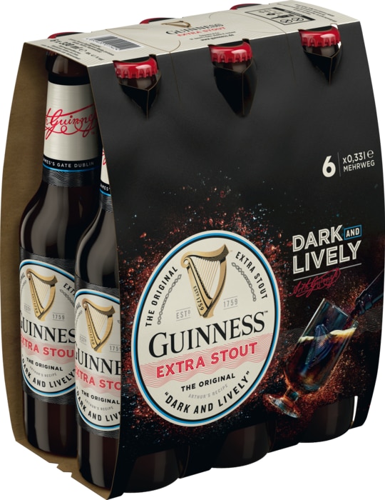 Guinness Extra Stout oder Kilkenny Irish Beer