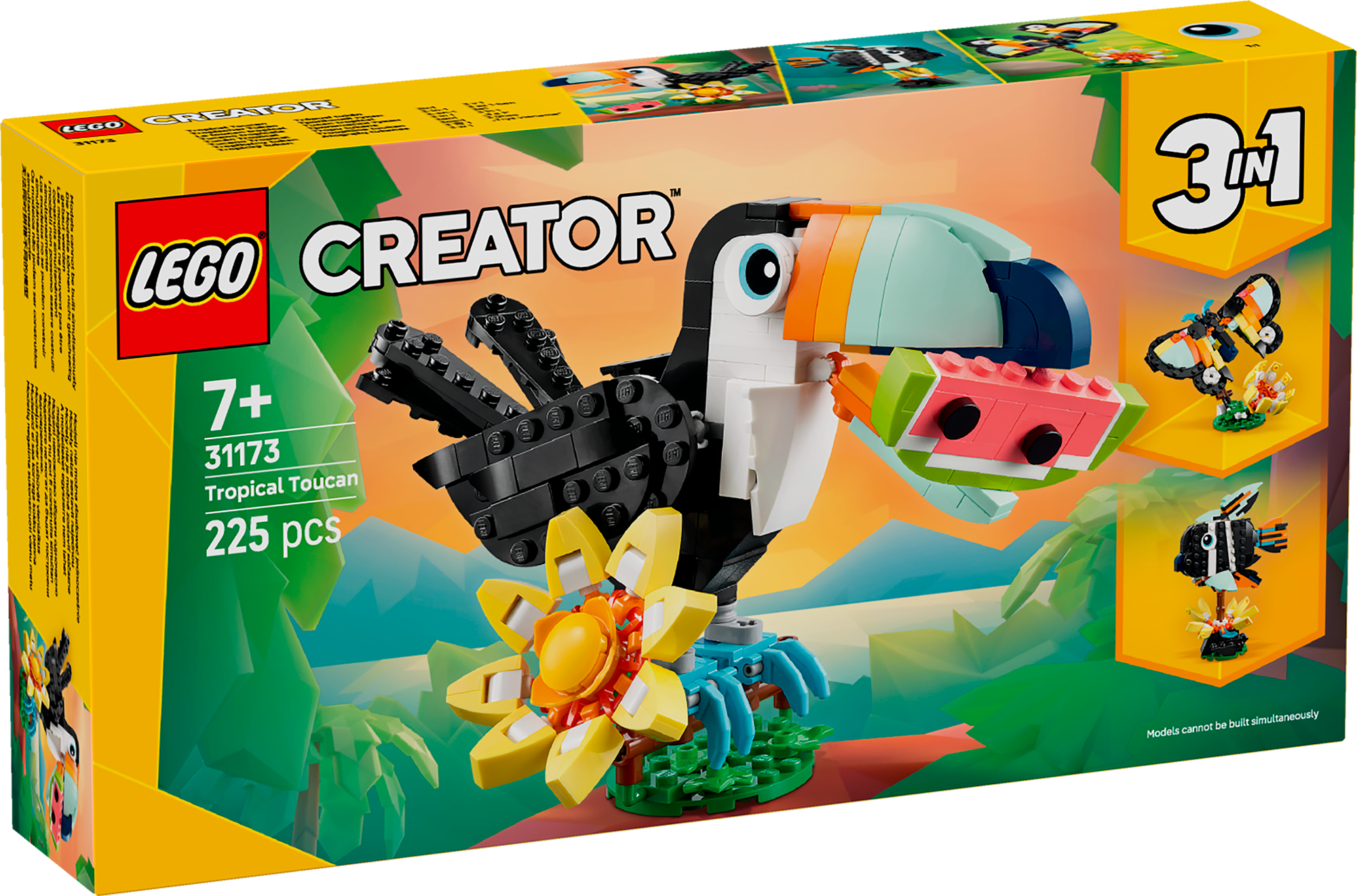 LEGO "31173" tropischer Tukan