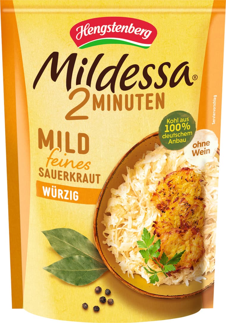 Hengstenberg Mildessa Sauerkraut