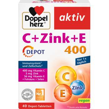 Vitamin C +Zink +E 400