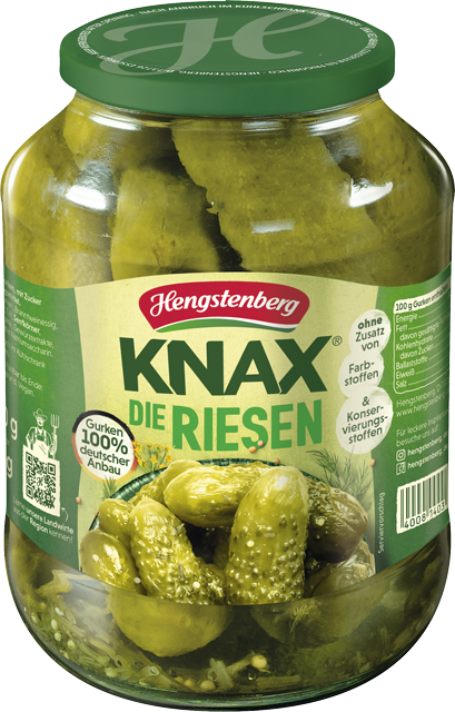 Hengstenberg Knax Gurken Die Riesen