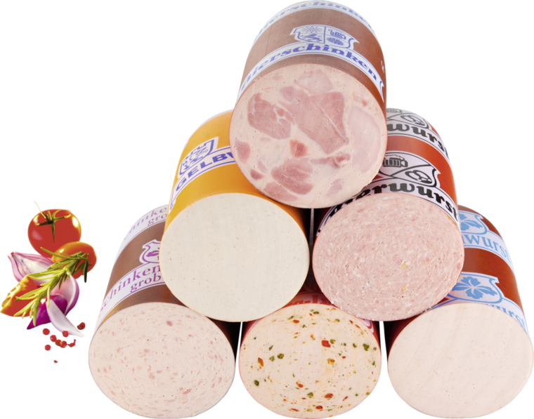 Frischwurstsaufschnitt