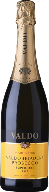 Valdo Valdobbiadene Prosecco Superiore Marca Oro DOCG, Rosé brut oder Bio Valdo Prosecco Brut