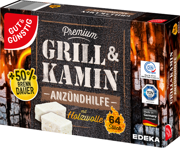 GUT&GÜNSTIG Grill- & Kaminanzünder
