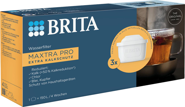 BRITA Wasserfilterkartusche „Maxtra Pro Extra Kalkschutz“