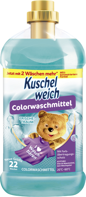 Kuschelweich Colorwaschmittel Frischetraum flüssig 