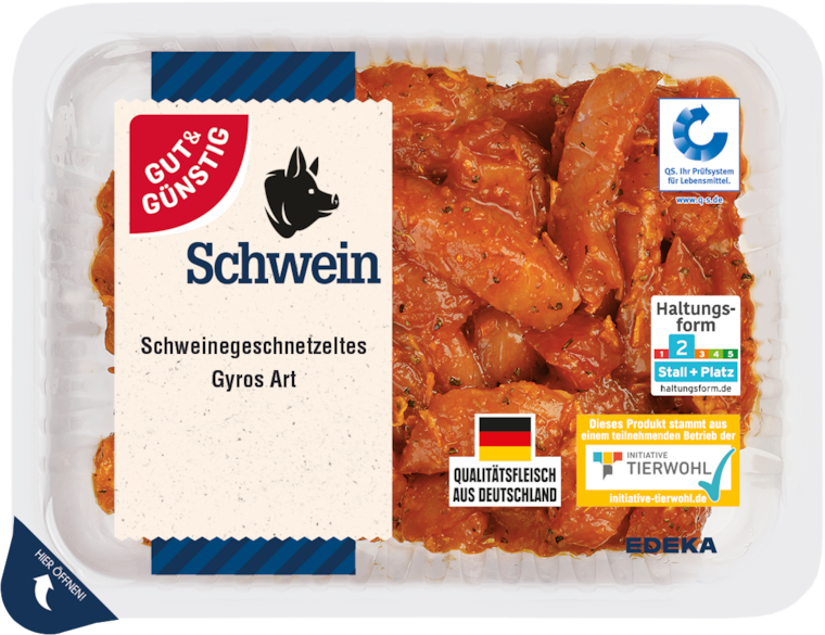 GUT&GÜNSTIG Schweinegeschnetzeltes