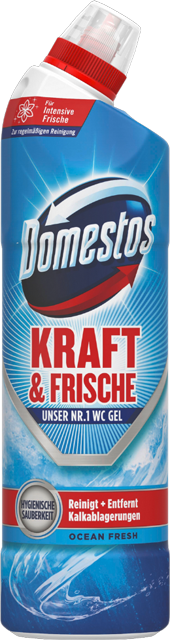 ¹Domestos Aktiv Kraft Power WC Gel Ocean Fresh 