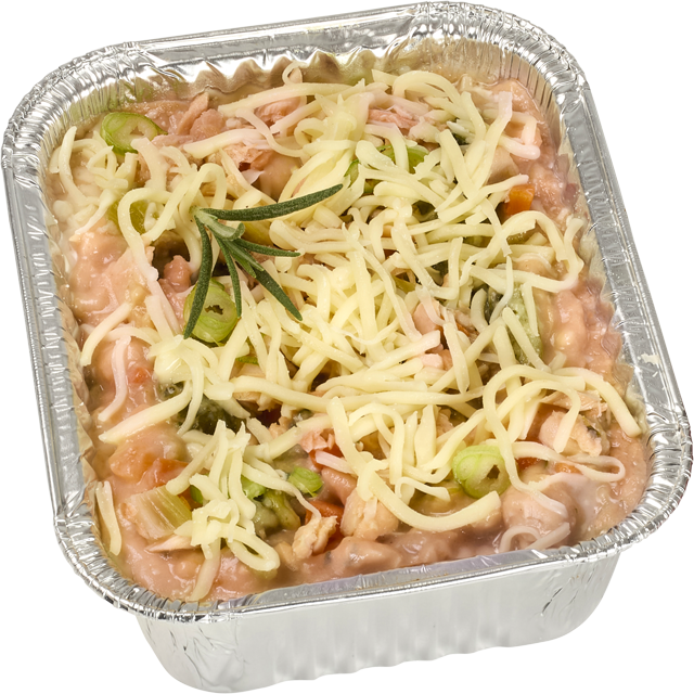 ¹Lachs-Lasagne 