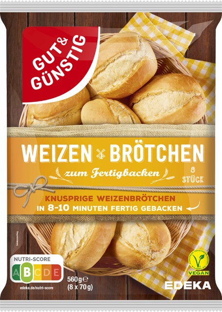 Gut & Günstig Weizenbrötchen