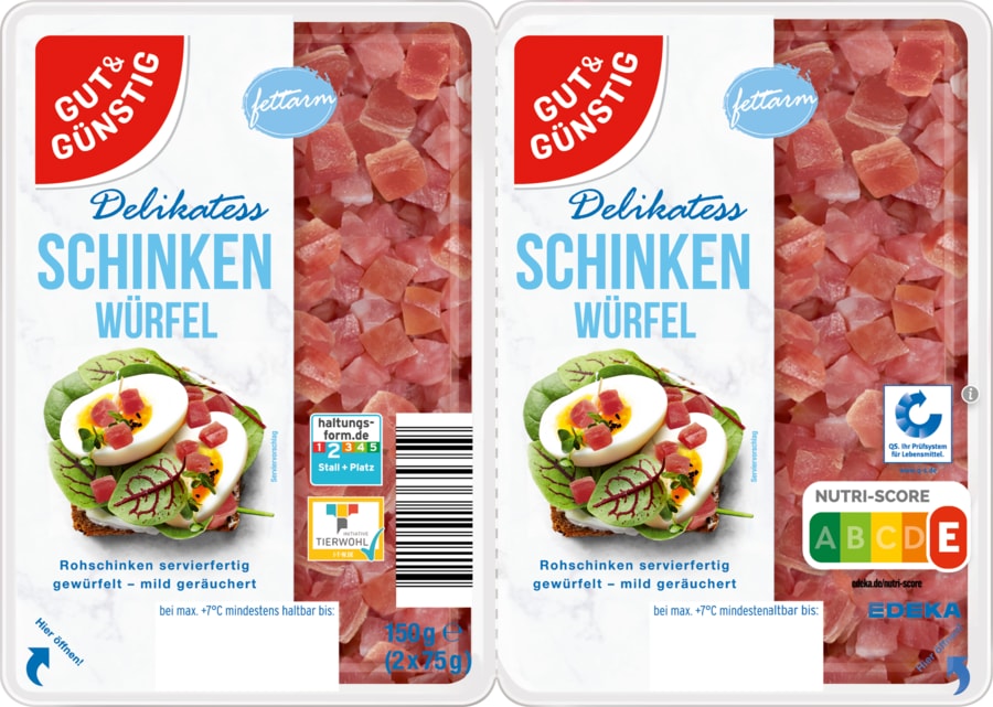 Gut&Günstig Delikatess Schinken-Würfel*