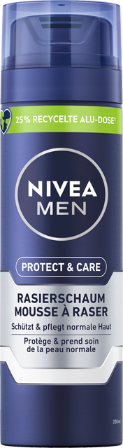 Nivea Men Rasierschaum Protect & Care oder Rasiergel Sensitive