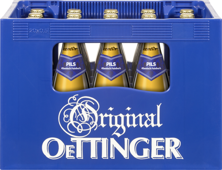 Original Oettinger Pils, Export, Alkoholfrei, Radler oder Vollbier Hell