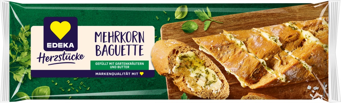 EDEKA Herzstücke Mehrkorn Baguette